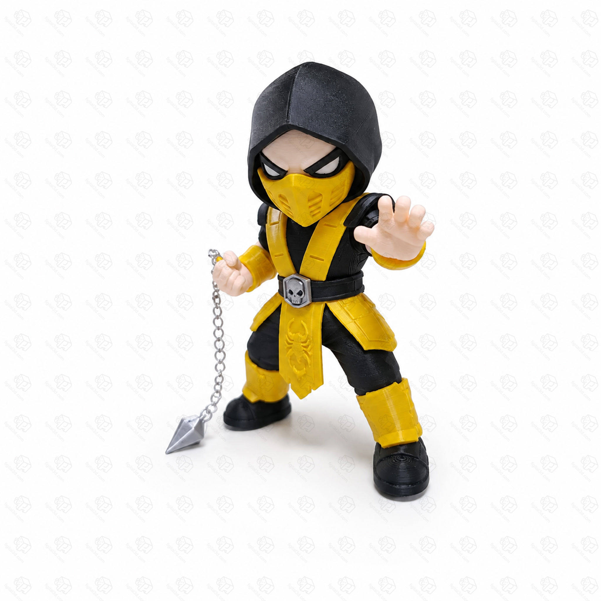 مینی فیگور چیبی اسکورپیون | Mortal Kombat Scorpion