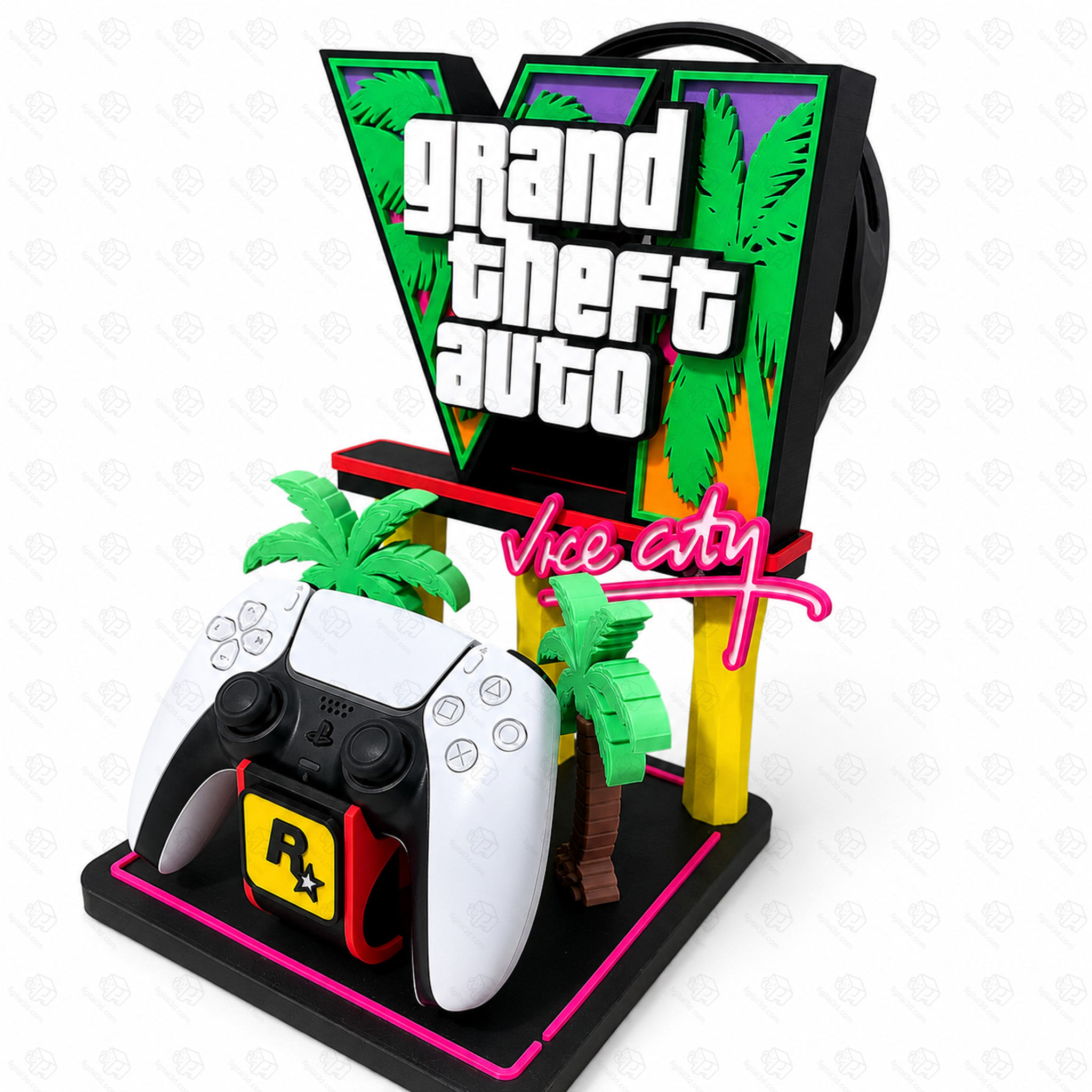 استند هدفون و دسته پلی استیشن ۵ GTA VI